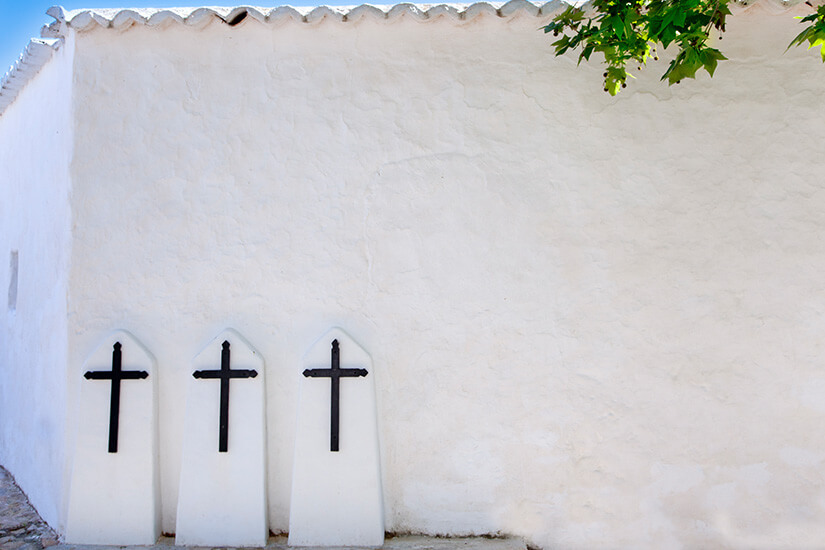 Spanien Sant Antoni de Portmany Kirche