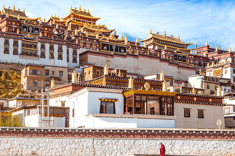 Tibet Ganden Kloster