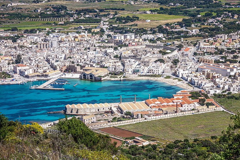 Italien Aegadische Inseln Willkommen