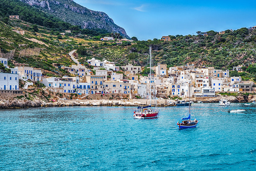 Italien Aegadische Inseln Levanzo