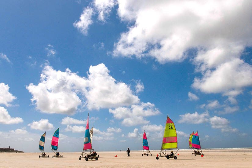Nordfrankreich Strandsegeln