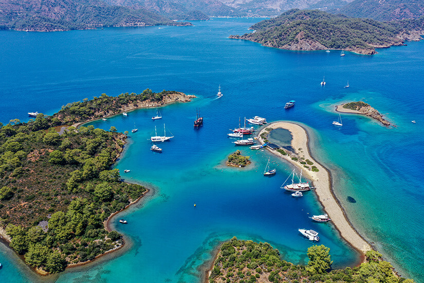 Tuerkische Inseln Yassica