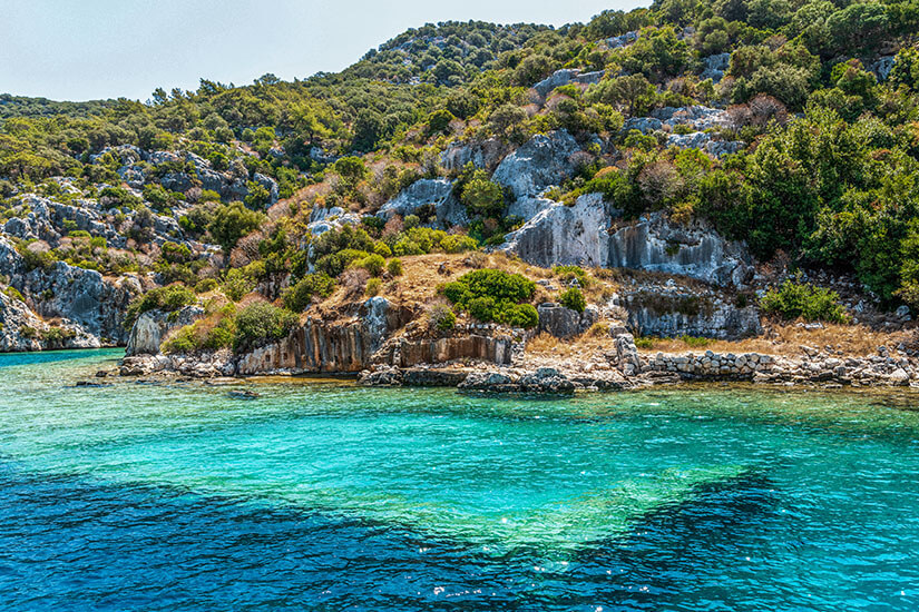 Tuerkische Inseln Kekova
