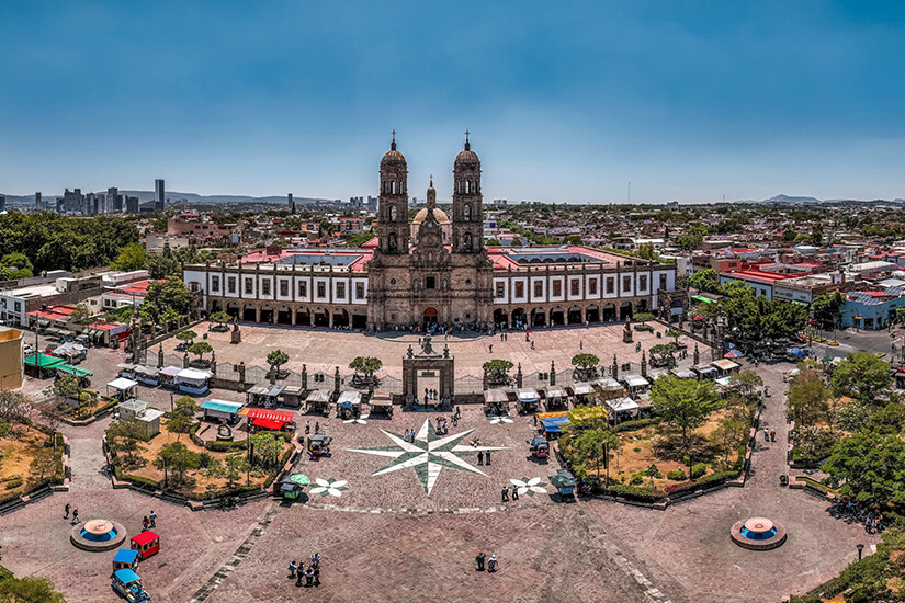 Guadalajara Mexiko Tlaquepaque Plaza