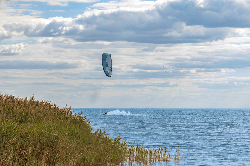 Sondervig Daenemark Kitesurfing