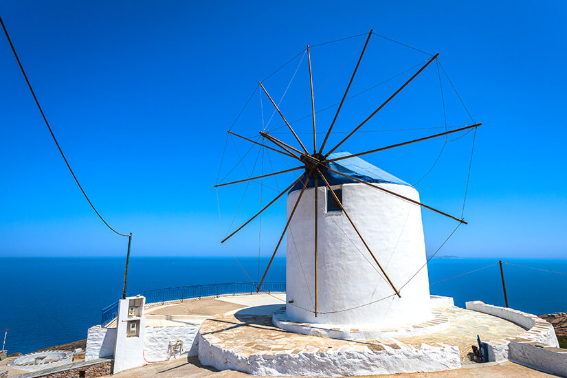 Sifnos Griechenland Windmuehle