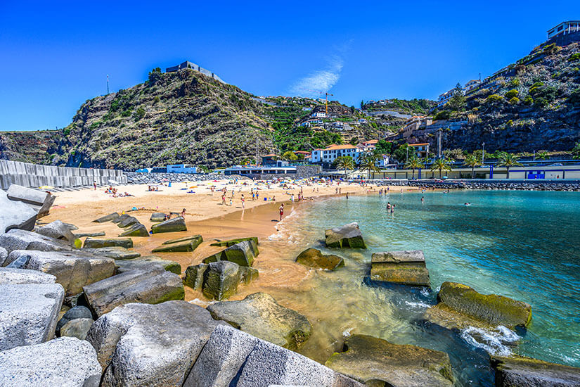 Calheta Madeira Sandstrand
