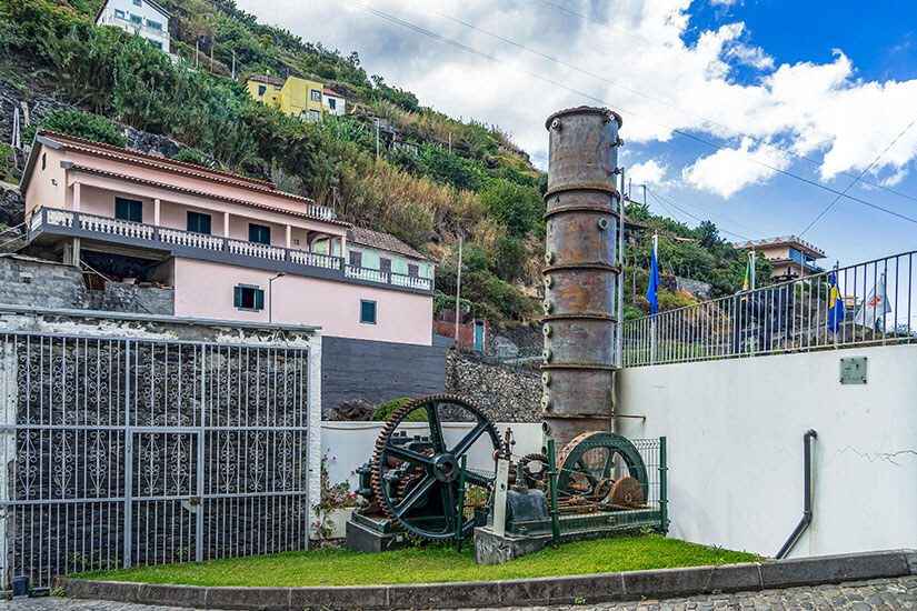Calheta Madeira Zuckerrohrfabrik